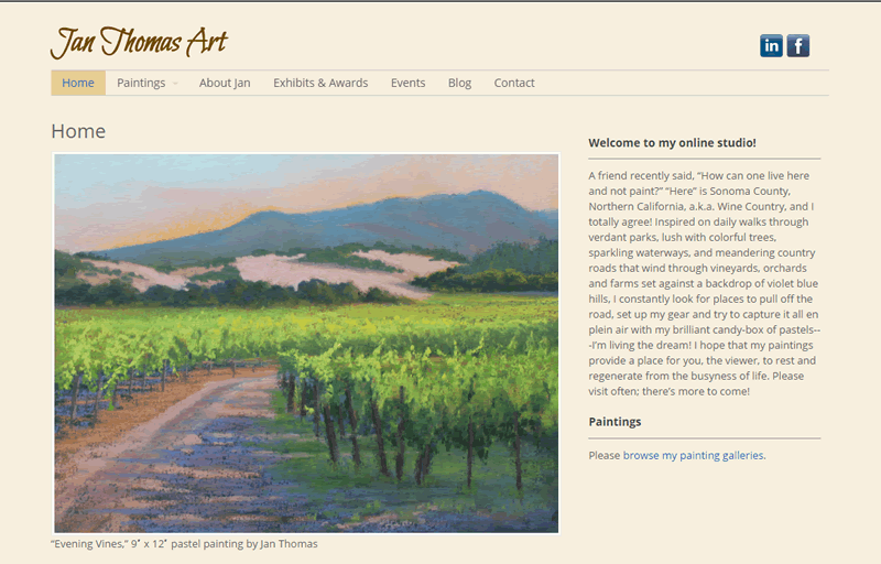 Studio Artist Web Design