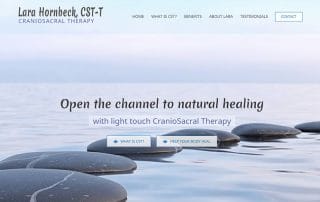 craniosacral therapy web design
