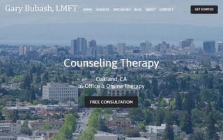 counseling therapy web design