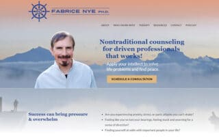 psychotherapist web design