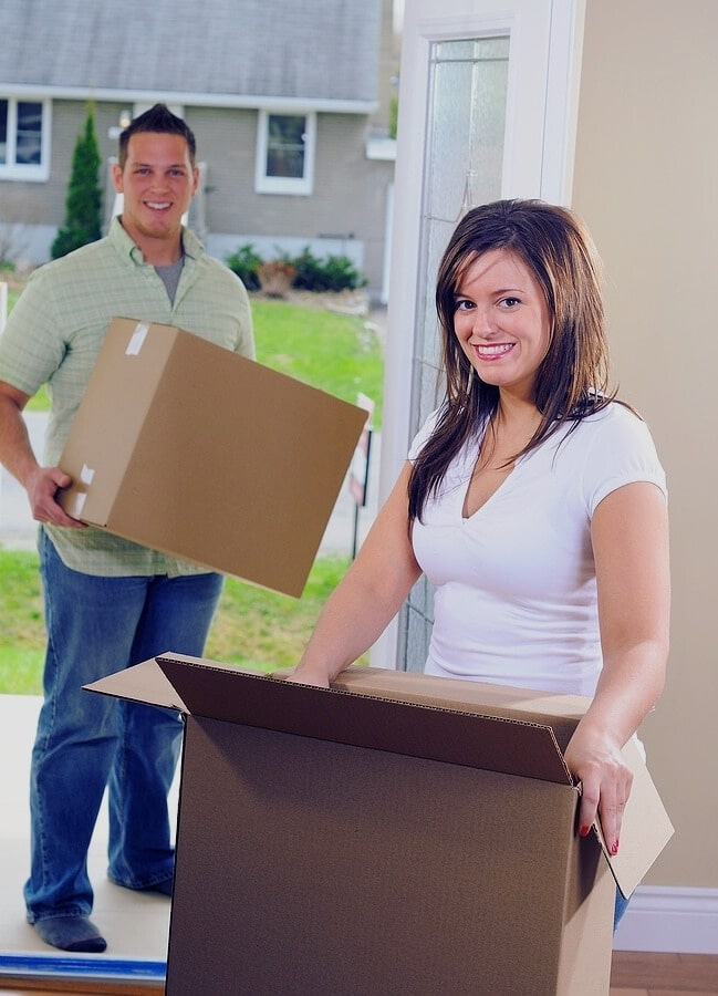 Moving Into new home
