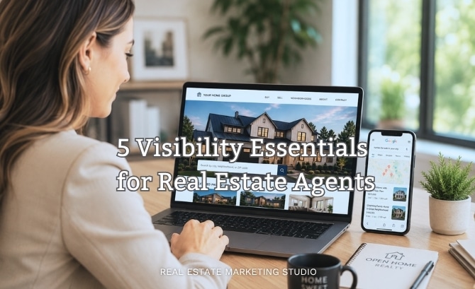 5 Visibility Essentials for Real Estate Agents
